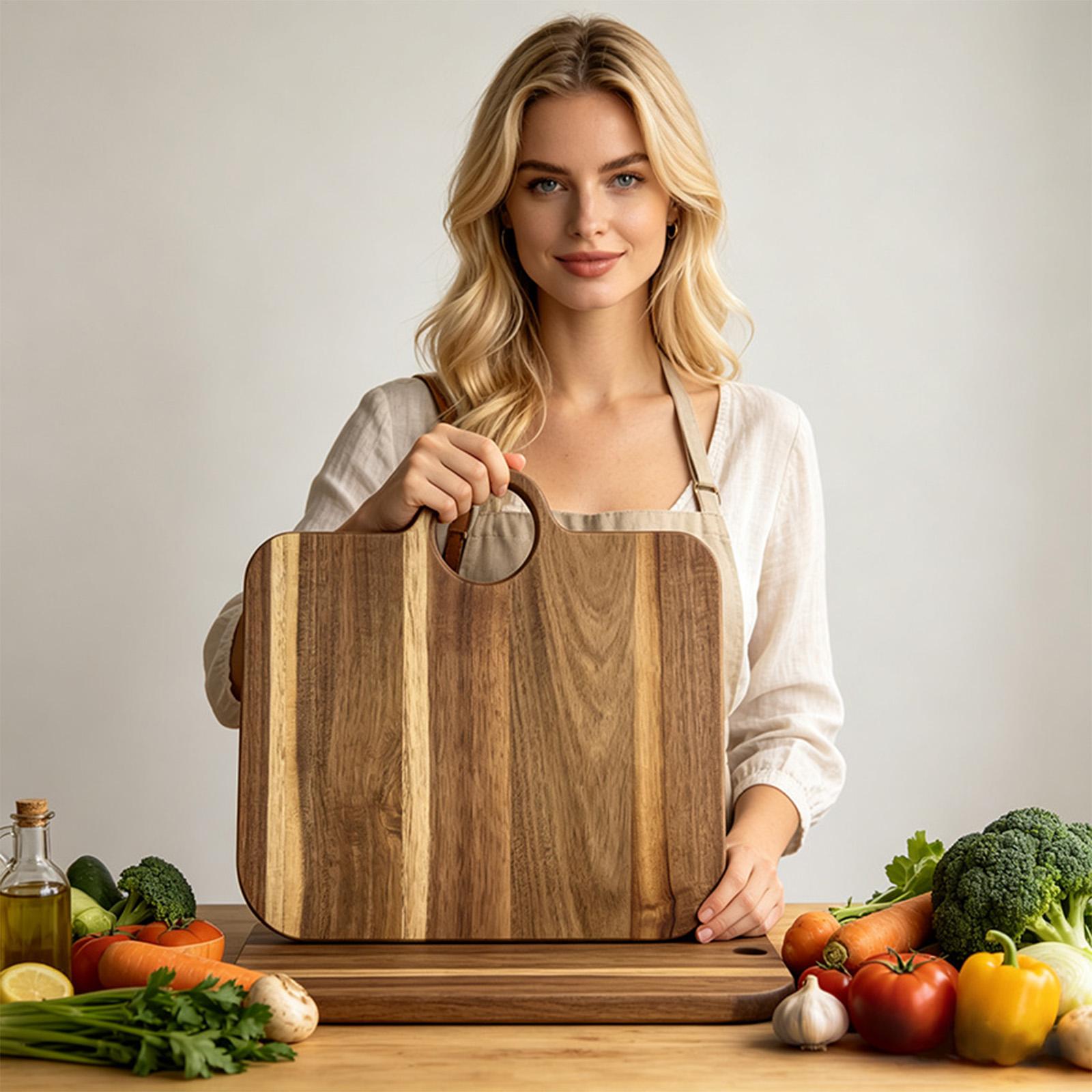 Meal Prep Cutting - Tagliere da cucina antiscivolo decorativo a