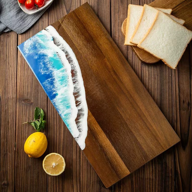 Meal Prep Cutting - Tagliere in legno di acacia con