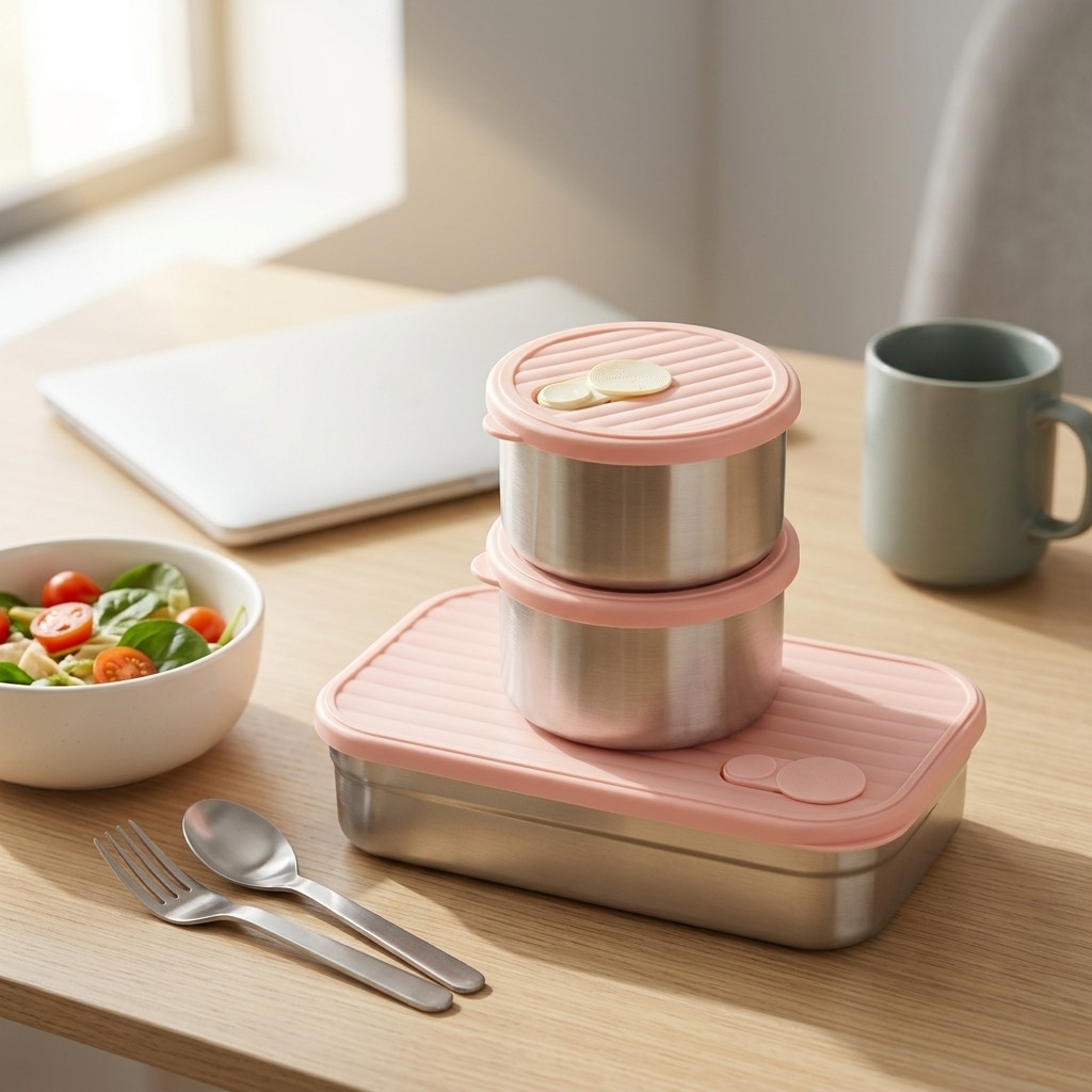 Meal Prep Kinder - Set di Contenitori per Pranzo Bento,