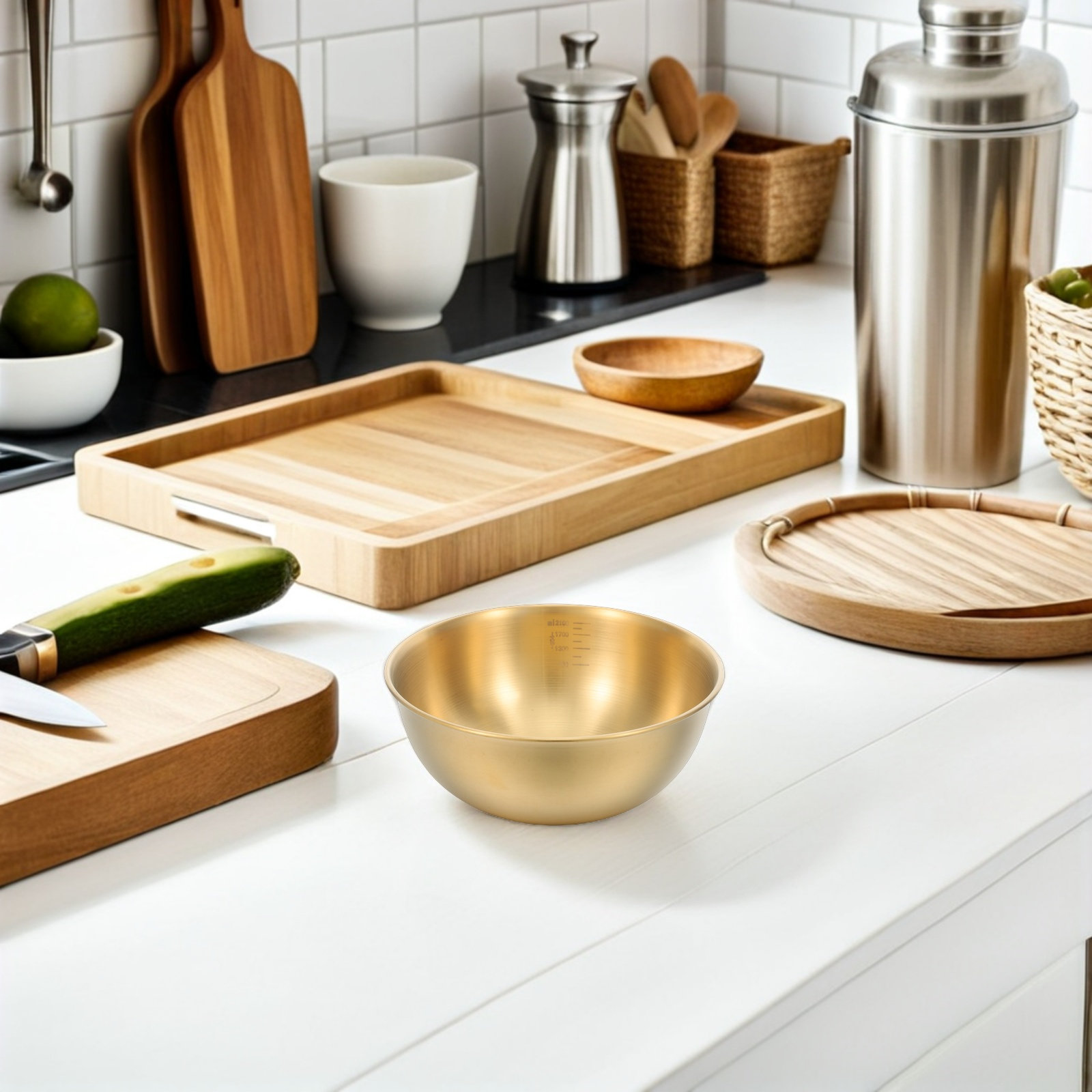 Meal Prep Food - Ciotola per mescolare in acciaio inox