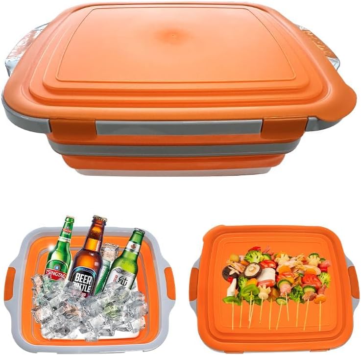 Meal Prep Cutting - Vasca pieghevole 3 in 1 con