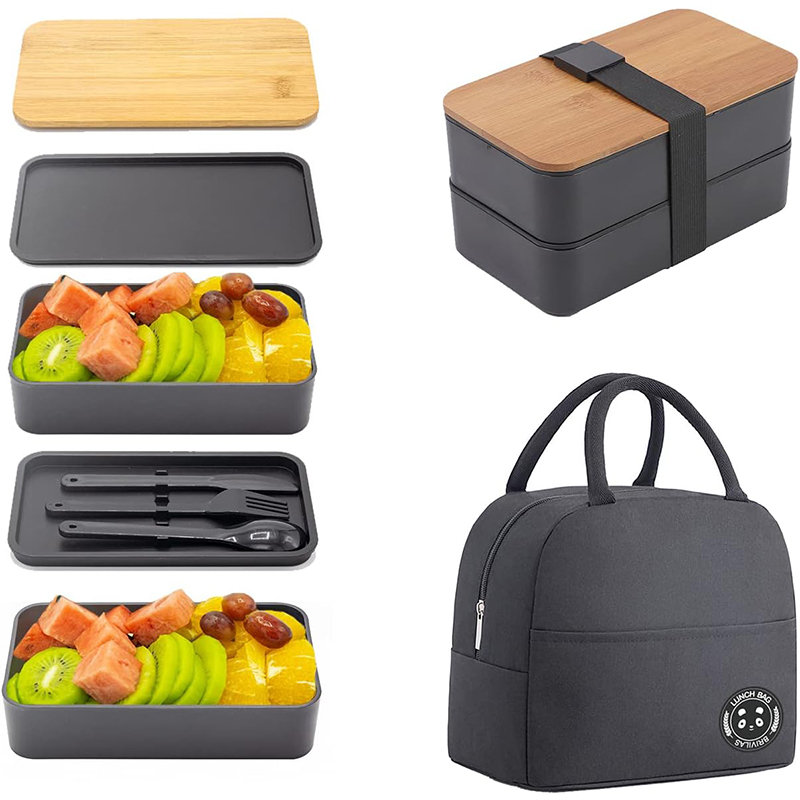Meal Prep Japanese - Bento Box giapponese con coperchio in