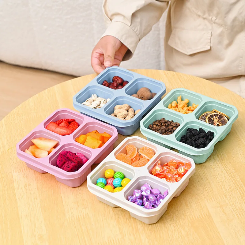 Meal Prep Kinder - 4 Grid Snack Box per bambini