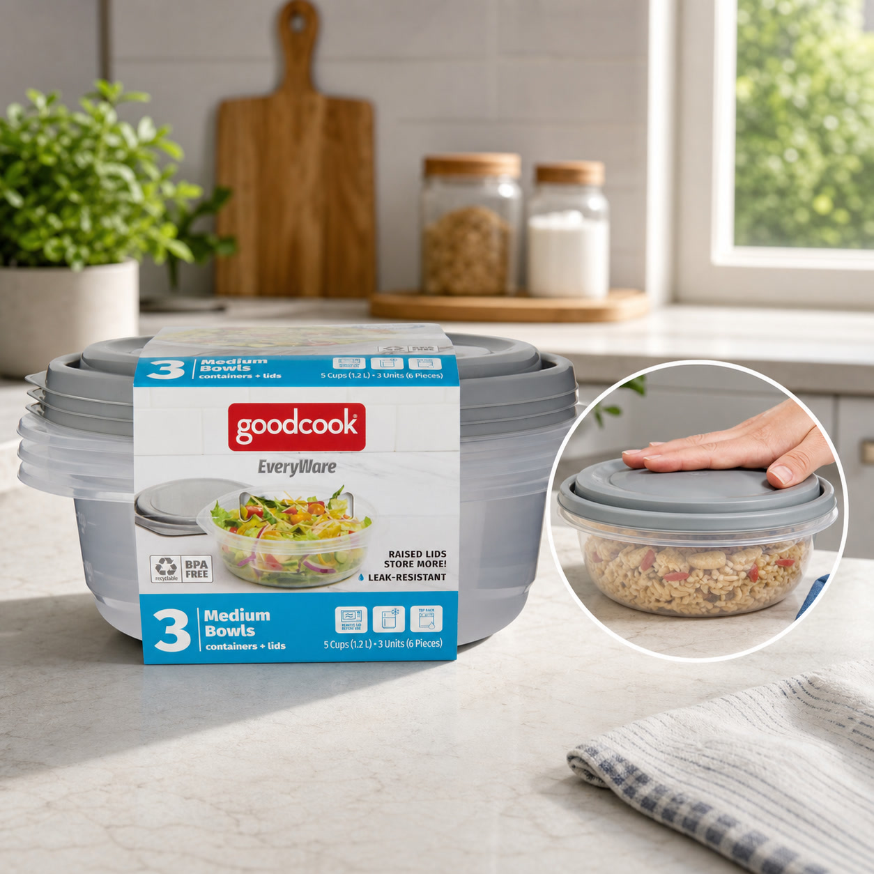 6 Contenitori Rotondi per Alim - Meal Prep Bowl recensione e prezzo