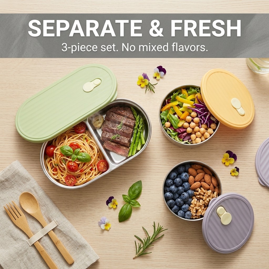Set di Contenitori per Pranzo  - Meal Prep Kinder recensione e prezzo