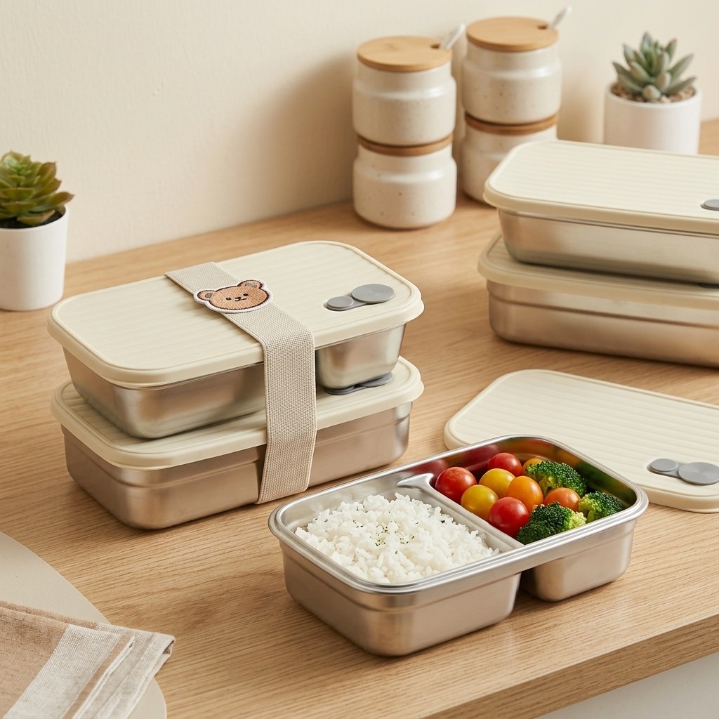 Contenitore per Pranzo in Acci - Meal Prep Kinder recensione e prezzo