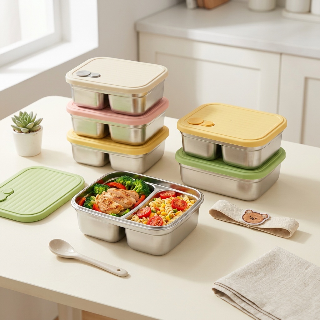 Contenitore per Pranzo in Acci - Meal Prep Kinder recensione e prezzo