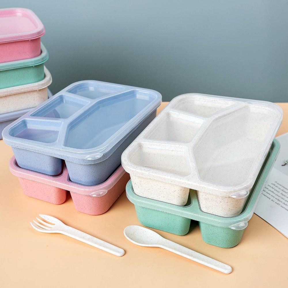 4 scomparti Bento Box per bamb - Meal Prep Kinder recensione e prezzo