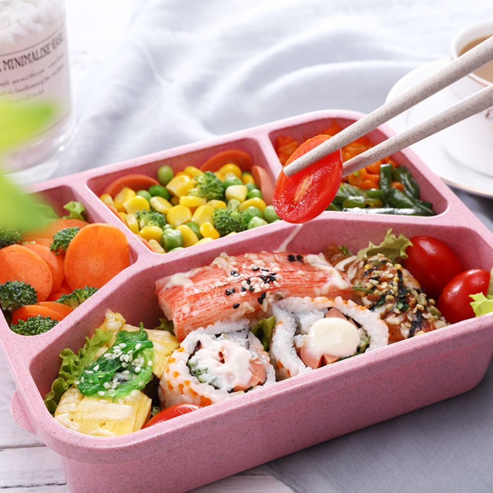 4 scomparti Bento Box per bamb - Meal Prep Kinder recensione e prezzo