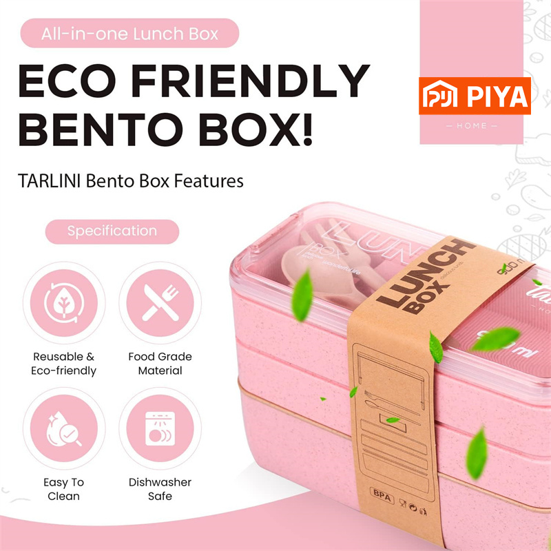 3-In-1 scomparto Bento Box In  - Meal Prep Bowl recensione e prezzo