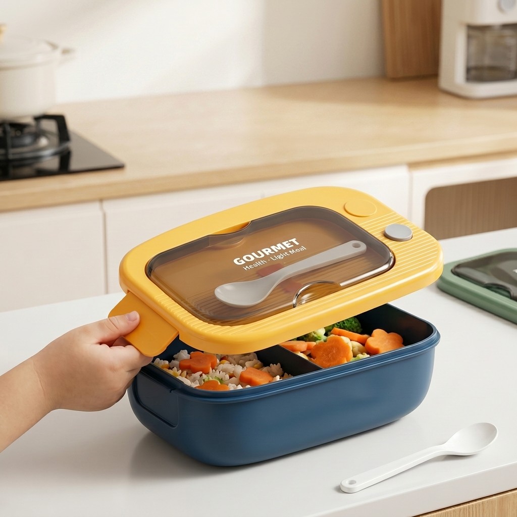 Contenitore per Pranzo in Plas - Meal Prep Kinder recensione e prezzo