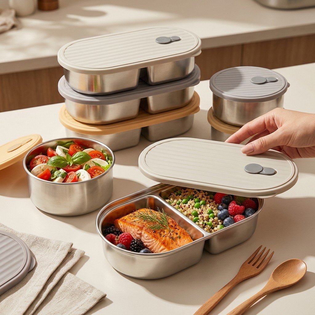 Set di Contenitori per Pranzo  - Meal Prep Kinder recensione e prezzo