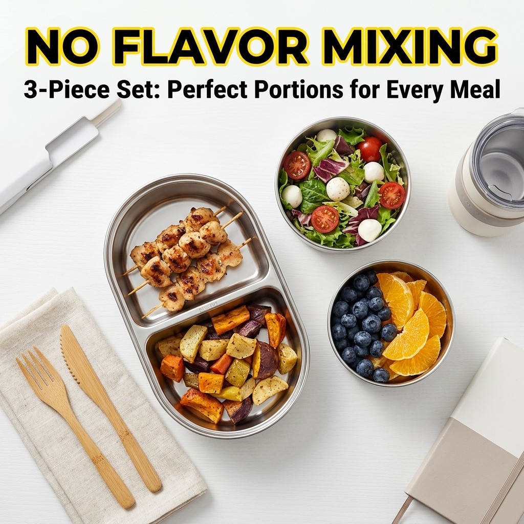 Set di Contenitori per Pranzo  - Meal Prep Kinder recensione e prezzo