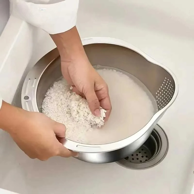Ciotola Scolapasta in Acciaio  - Meal Prep Rice recensione e prezzo