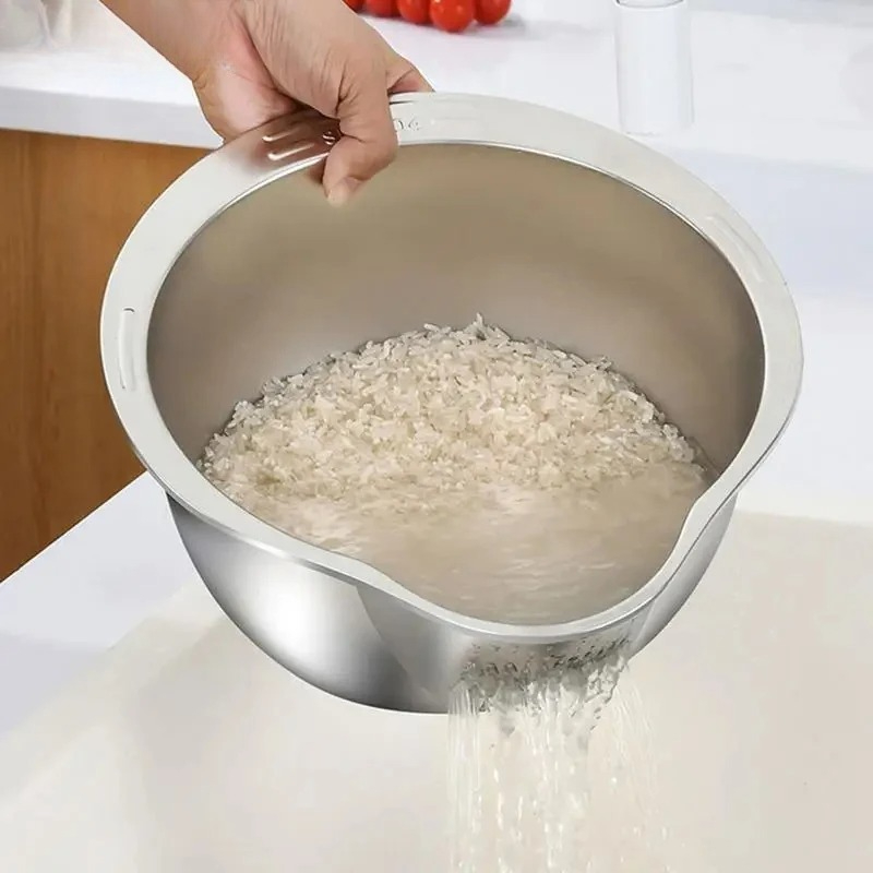 Ciotola Scolapasta in Acciaio  - Meal Prep Rice recensione e prezzo
