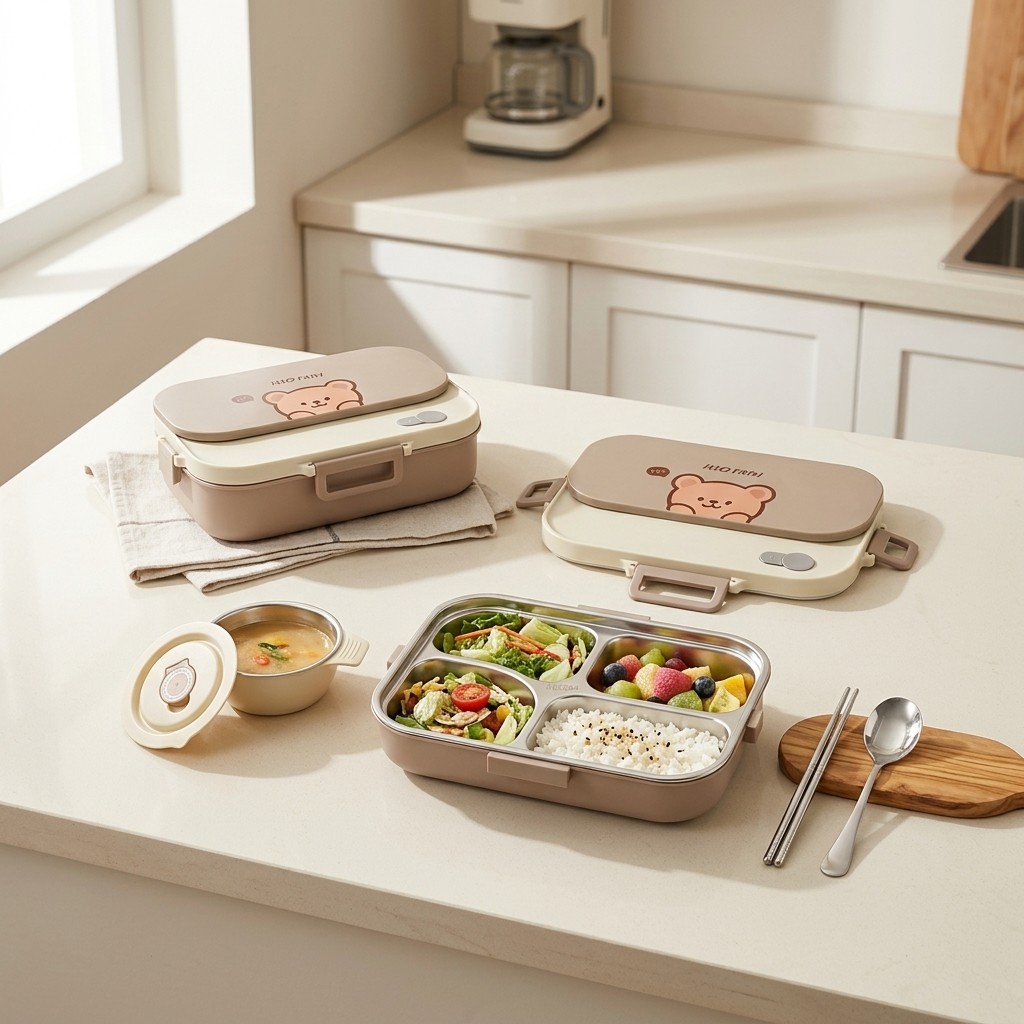 Contenitore per Pranzo in Acci - Meal Prep Kinder recensione e prezzo