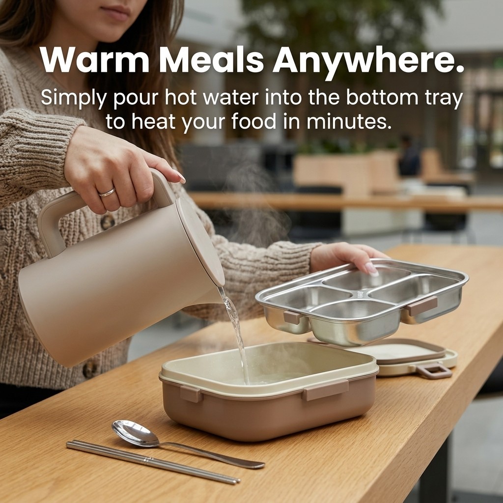 Contenitore per Pranzo in Acci - Meal Prep Kinder recensione e prezzo