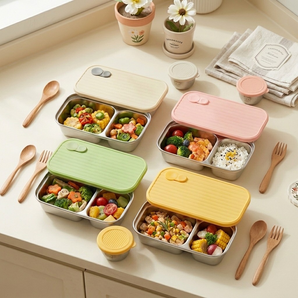 Contenitore per Pranzo in Acci - Meal Prep Kinder recensione e prezzo