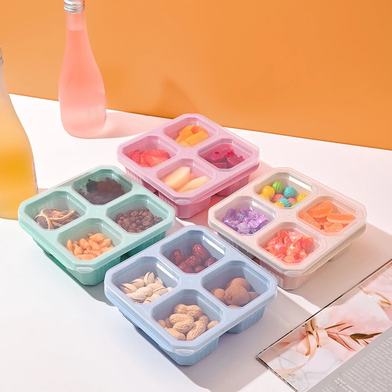 4 Grid Snack Box per bambini e - Meal Prep Kinder recensione e prezzo